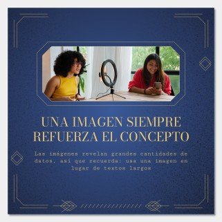 Art Deco Old Book Style for Social Media presentation template 