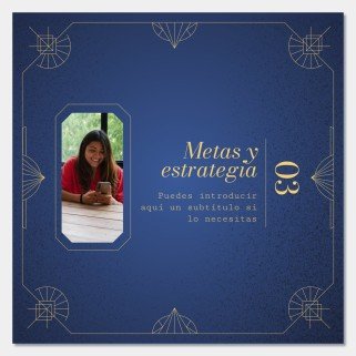 Art Deco Old Book Style for Social Media presentation template 