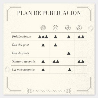 Art Deco Old Book Style for Social Media presentation template 