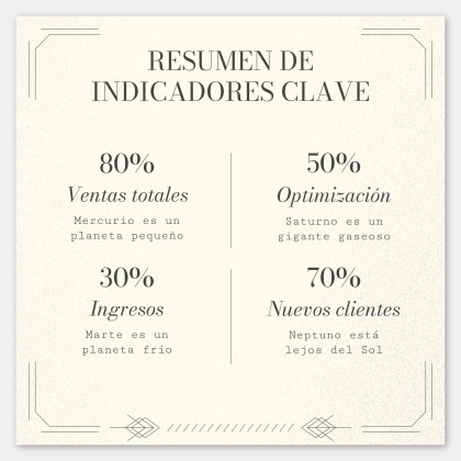 Art Deco Old Book Style for Social Media presentation template 