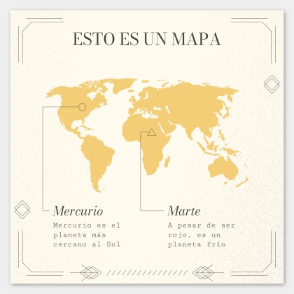 Art Deco Old Book Style for Social Media presentation template 