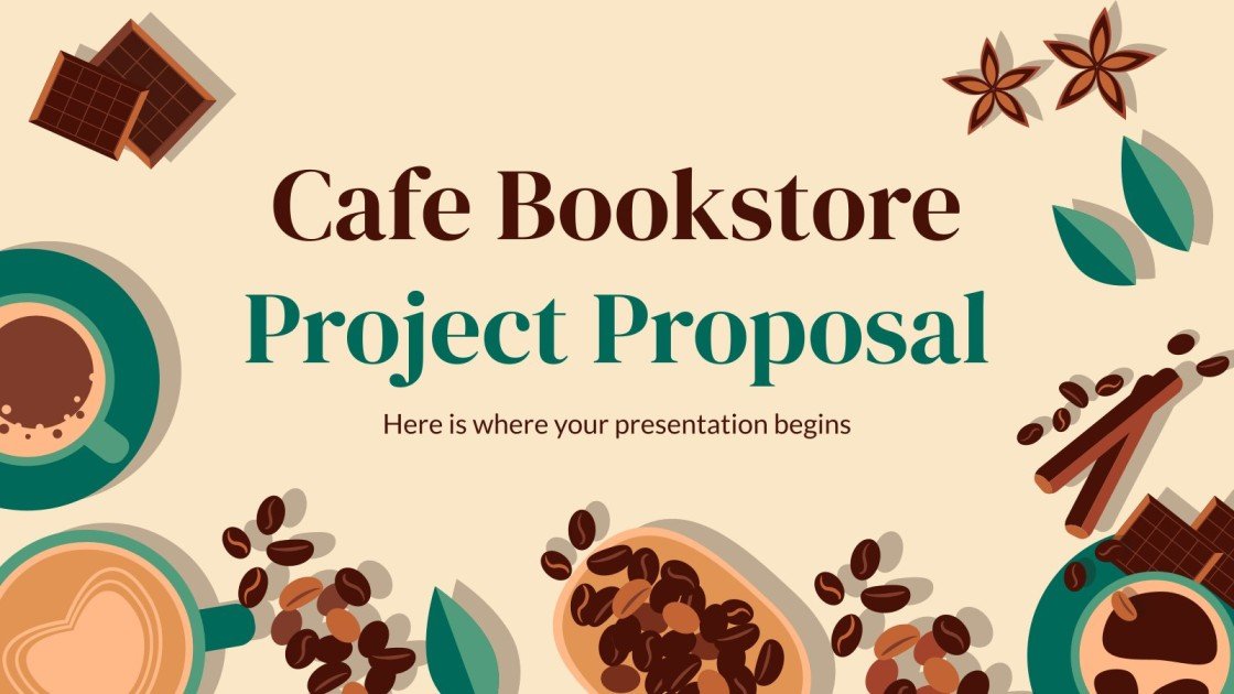 Modelos grátis com o tema Café do Google Slides e PowerPoint