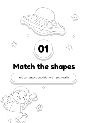 Art Subject for Pre-K: My Creative Journal presentation template 