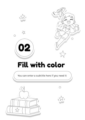 Art Subject for Pre-K: My Creative Journal presentation template 