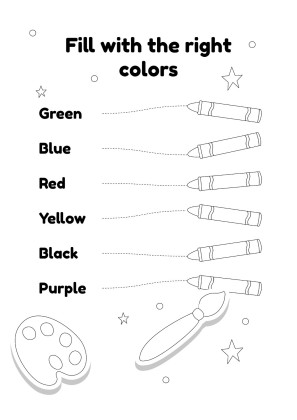 Art Subject for Pre-K: My Creative Journal presentation template 