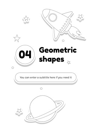 Art Subject for Pre-K: My Creative Journal presentation template 