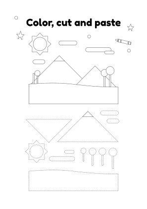 Art Subject for Pre-K: My Creative Journal presentation template 