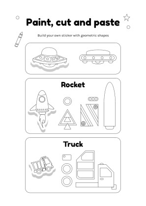 Art Subject for Pre-K: My Creative Journal presentation template 