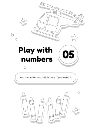 Art Subject for Pre-K: My Creative Journal presentation template 