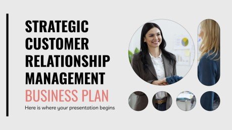 Strategic Customer Relationship Management Business Plan presentation template 