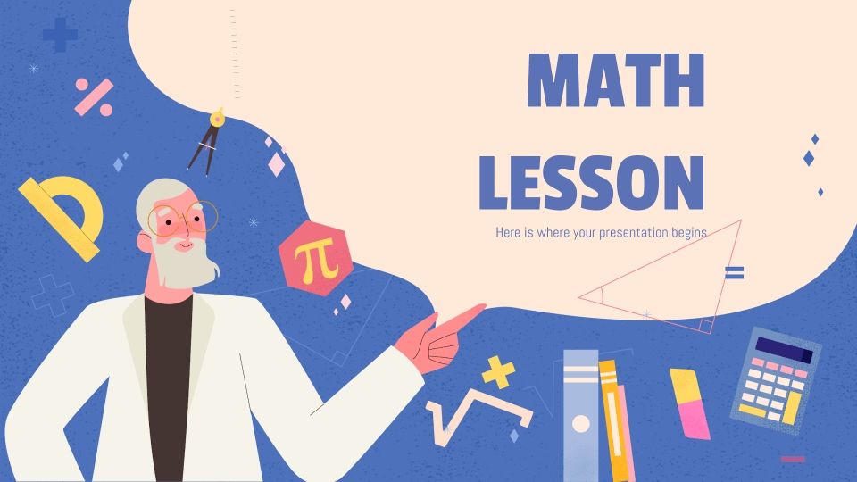 Cours de mathématiques Modèles de présentation