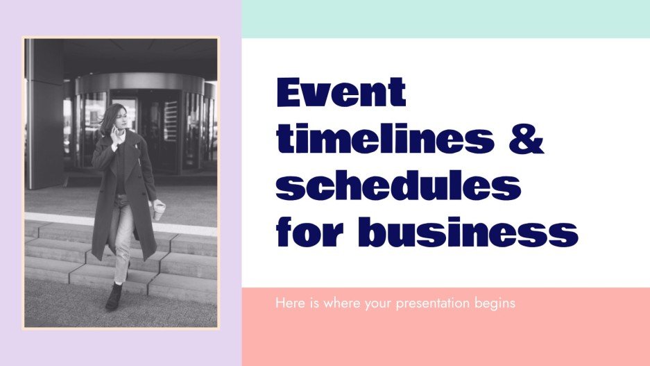 Free templates for Google Slides and PPT about events