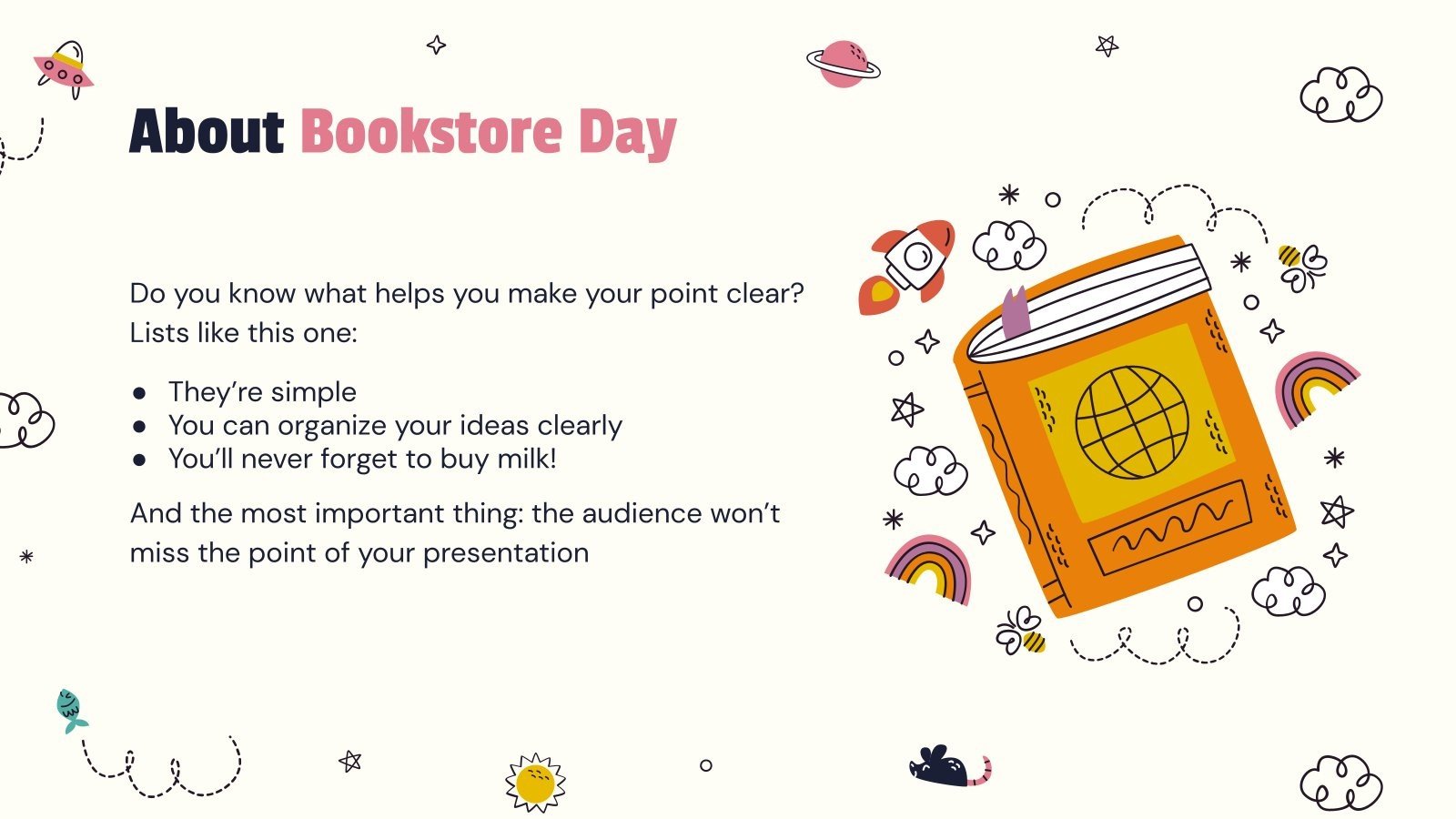 Let's Celebrate Bookstore Day! Google Slides & PPT
