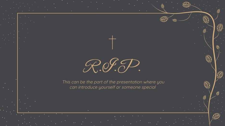 Sermon for a Funeral Google Slides & PowerPoint