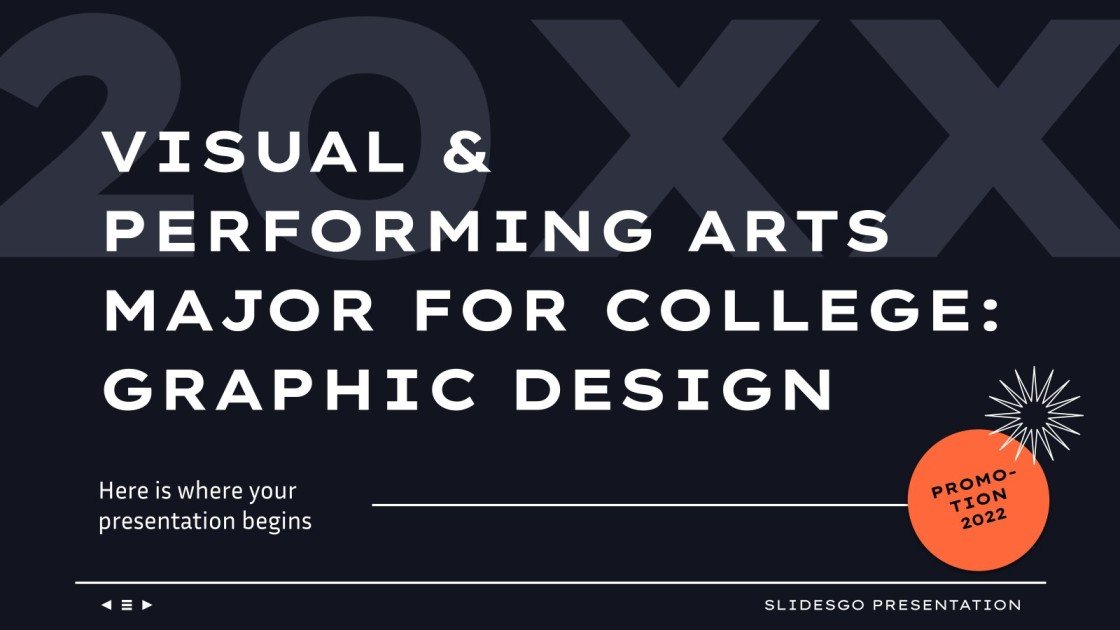 Visual & Performing Arts Major for College Graphic Design