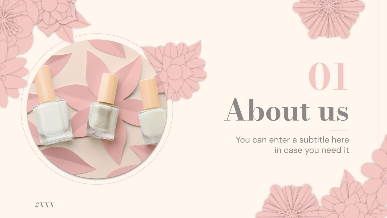 Nail Polish Catalog Google Slides & PowerPoint