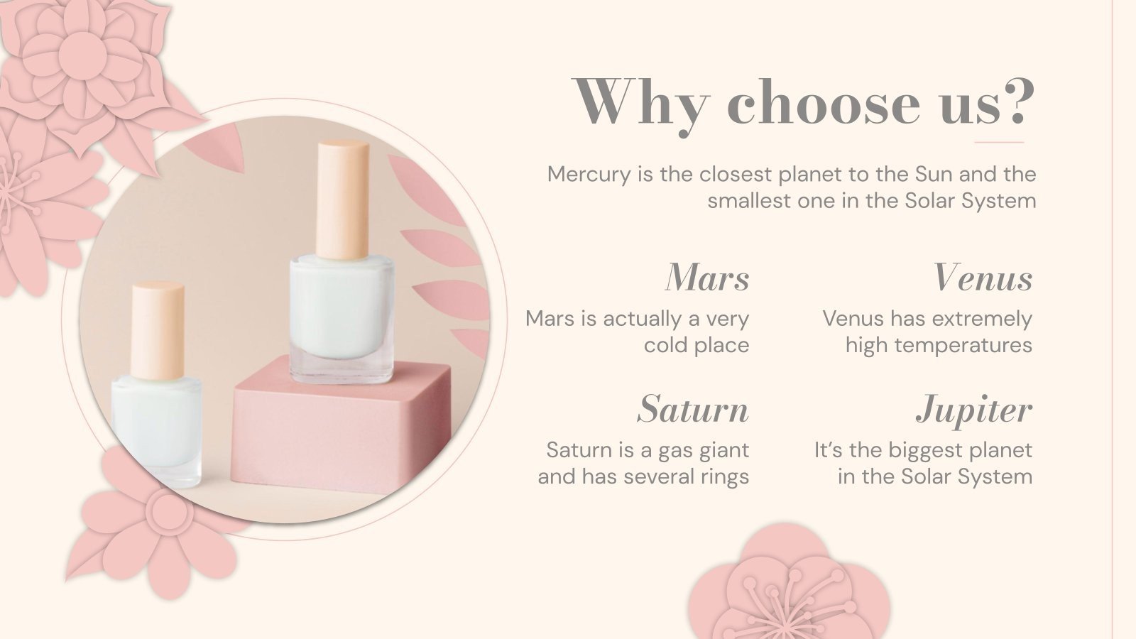 Nail Polish Catalog Google Slides & PowerPoint