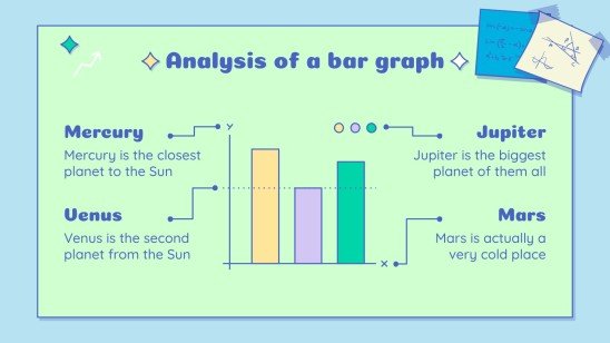 Math Subject for Elementary - 5th Grade: Data Analysis presentation template 