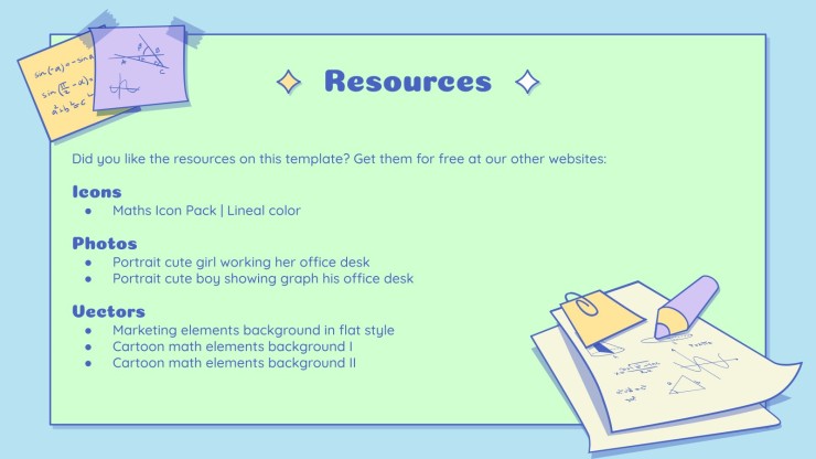 Math Subject for Elementary - 5th Grade: Data Analysis presentation template 