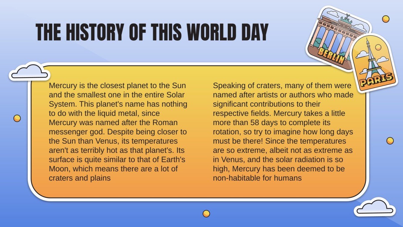 International World Heritage Day Google Slides & PPT