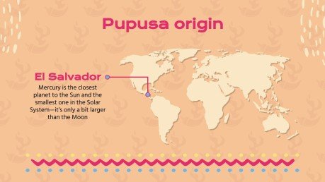 Recipes Workshop to Celebrate National Pupusa Day at El Salvador presentation template 