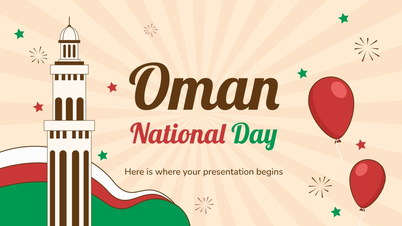 Oman National Day Google Slides & PowerPoint template