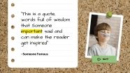 Interactive Bulletin Board Google Slides and PowerPoint template