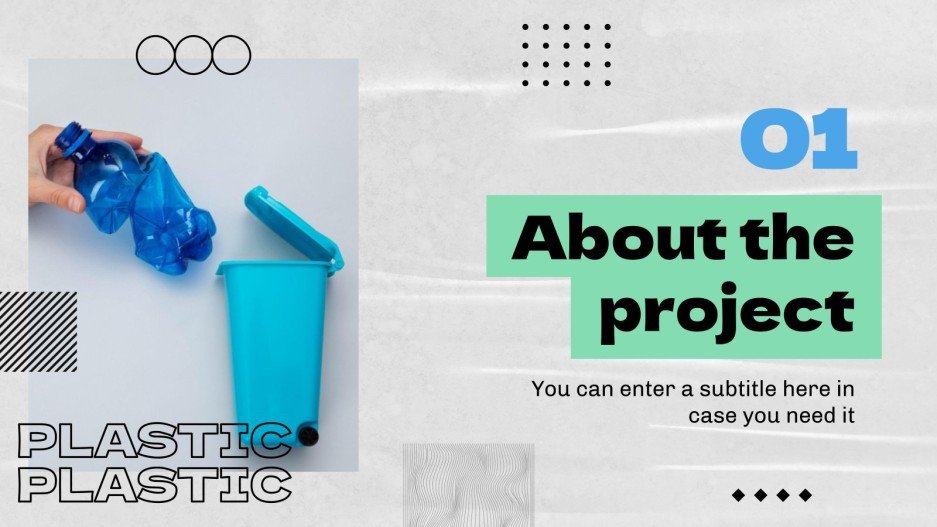 Plastic Recycling Company Project Proposal Google Slides