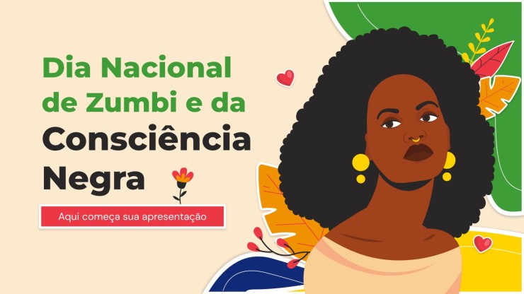 Black Awareness Day in Brazil presentation template 