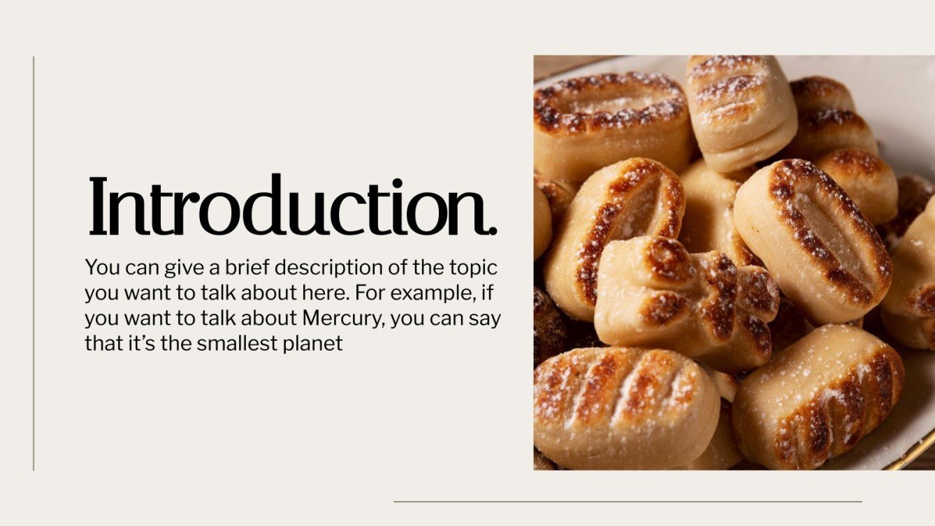 Bread and Pastry School Center Google Slides & PPT