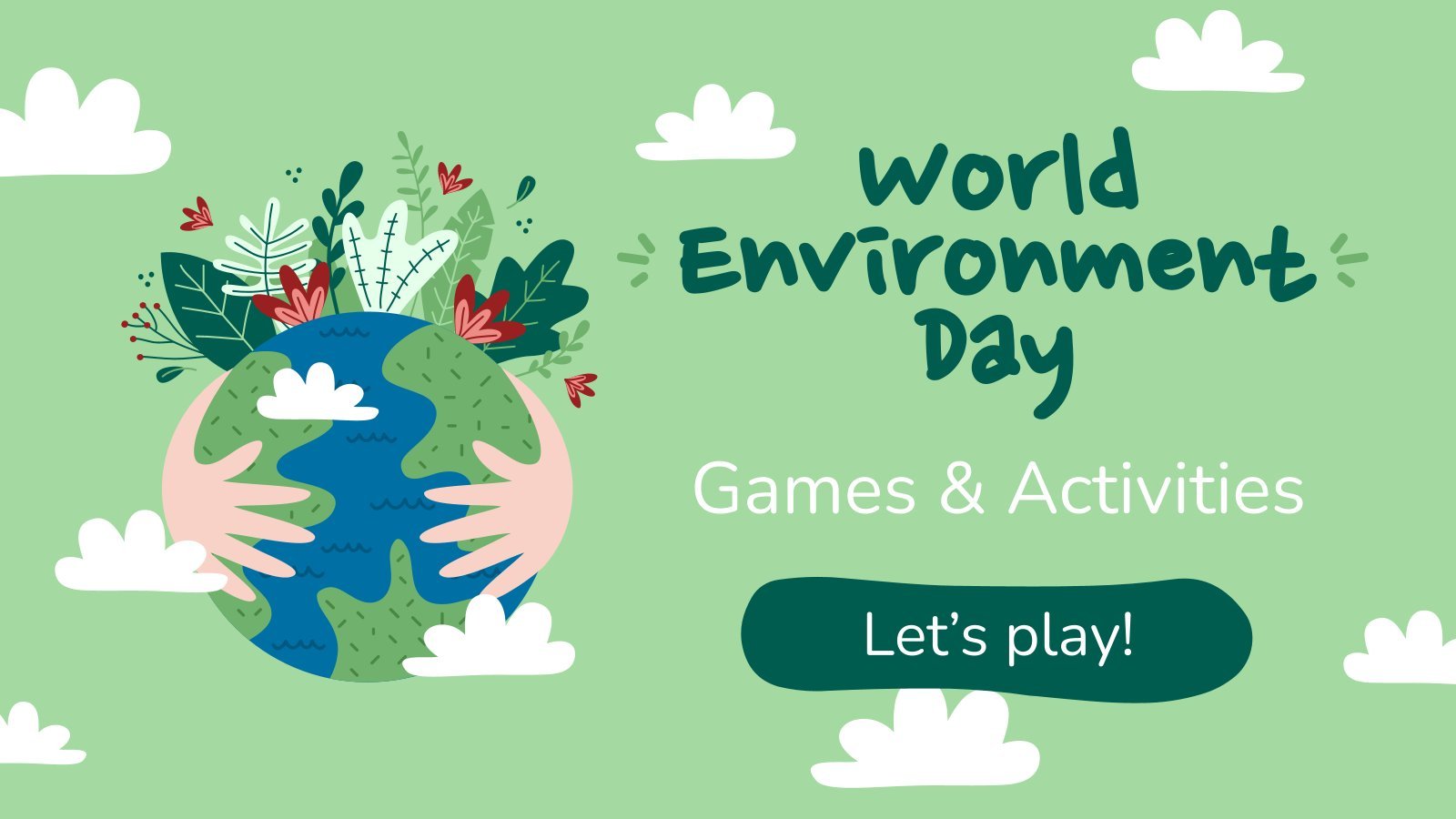 World Environment Day presentation template 