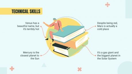 Cool Professor CV presentation template