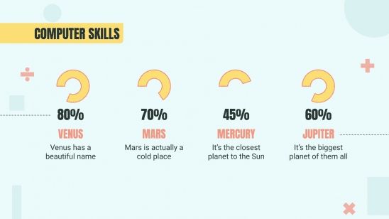 Cool Professor CV presentation template