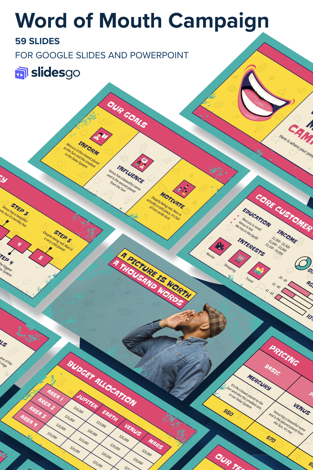 Word Of Mouth Campaign Google Slides And PowerPoint word-of-mouth-campaign-google-slides-and-powerpoint