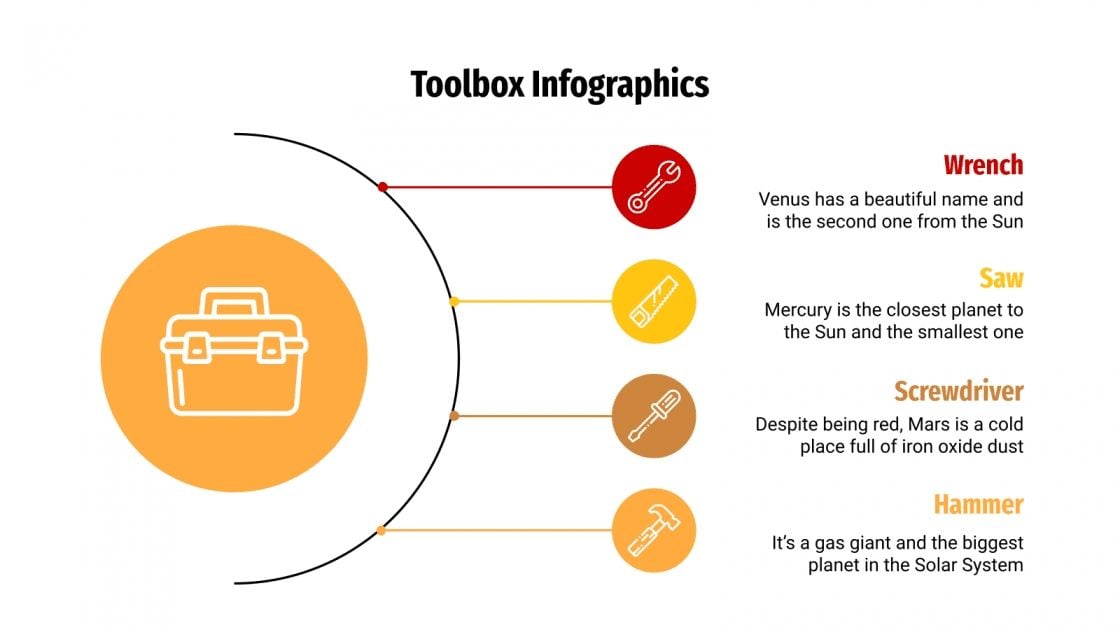 Toolbox Infographics for Google Slides and PowerPoint