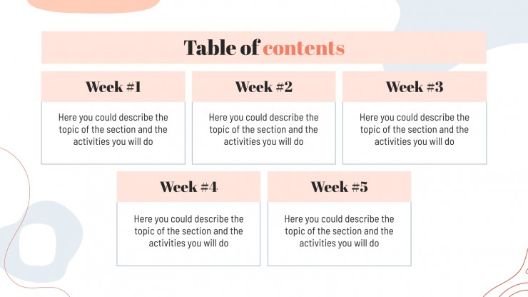 January Daily Slides presentation template