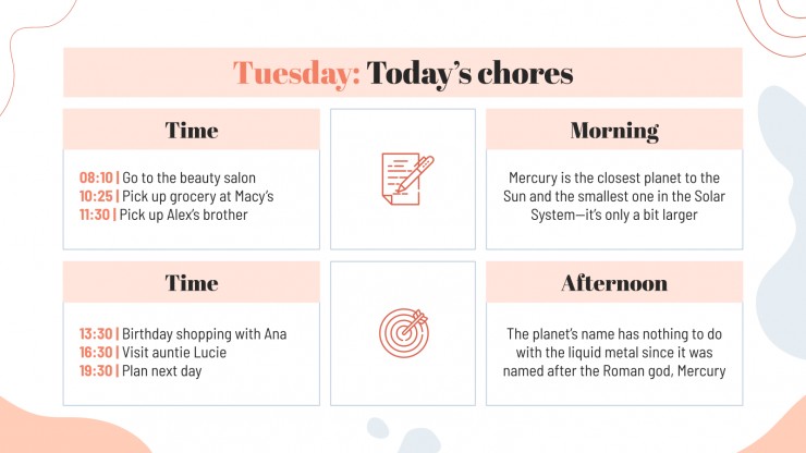 January Daily Slides presentation template