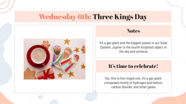 January Daily Slides presentation template