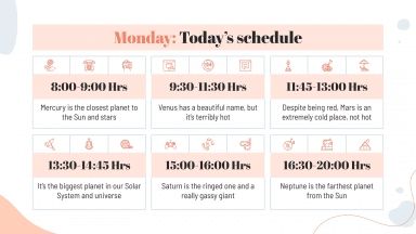 January Daily Slides presentation template