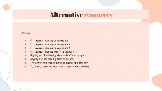 January Daily Slides presentation template