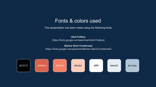 January Daily Slides presentation template