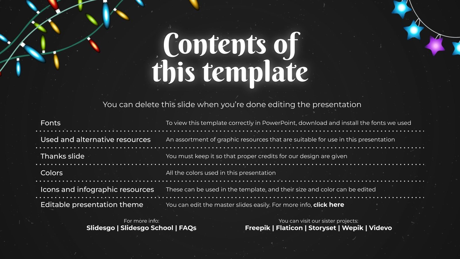 Christmas Lights Installation Company Google Slides & PPT