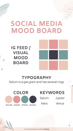 Modelo de apresentação Planejador de redes sociais para o Dia Nacional do Planejador