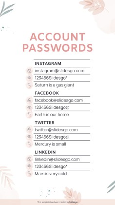 Modelo de apresentação Planejador de redes sociais para o Dia Nacional do Planejador