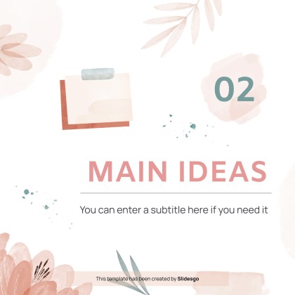 Plantilla de presentación Planner de redes sociales para el Día Nacional del Planner