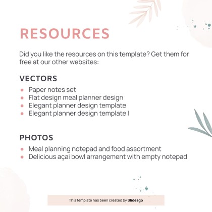 Plantilla de presentación Planner de redes sociales para el Día Nacional del Planner
