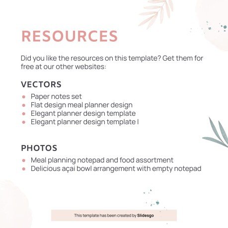 Plantilla de presentación Planner de redes sociales para el Día Nacional del Planner