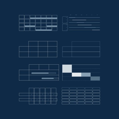 Plantilla de presentación Planner de redes sociales para el Día Nacional del Planner