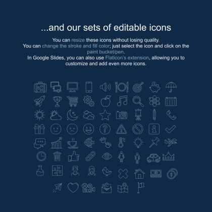 Plantilla de presentación Planner de redes sociales para el Día Nacional del Planner