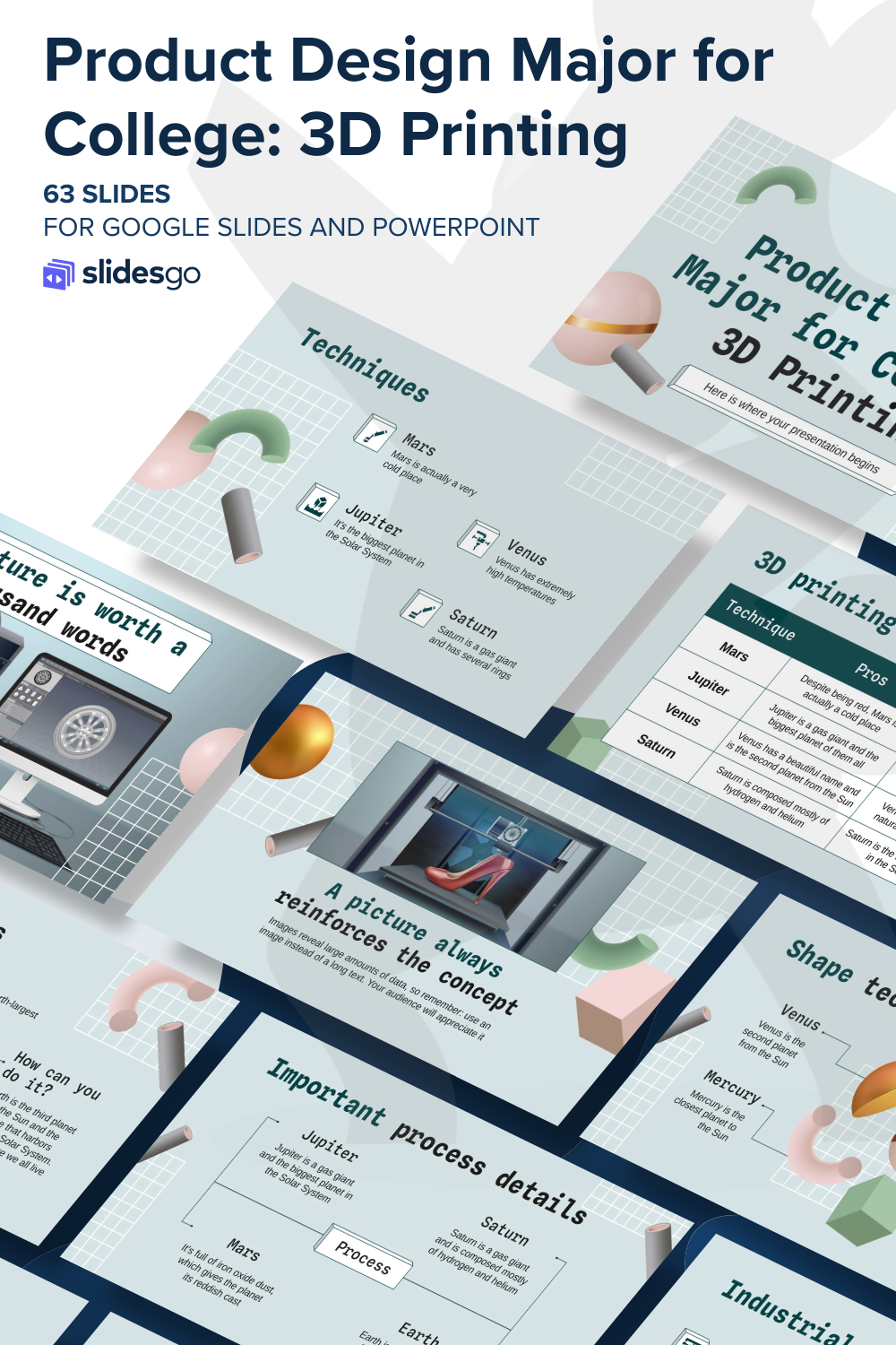 Product Design Major for College 3D Printing